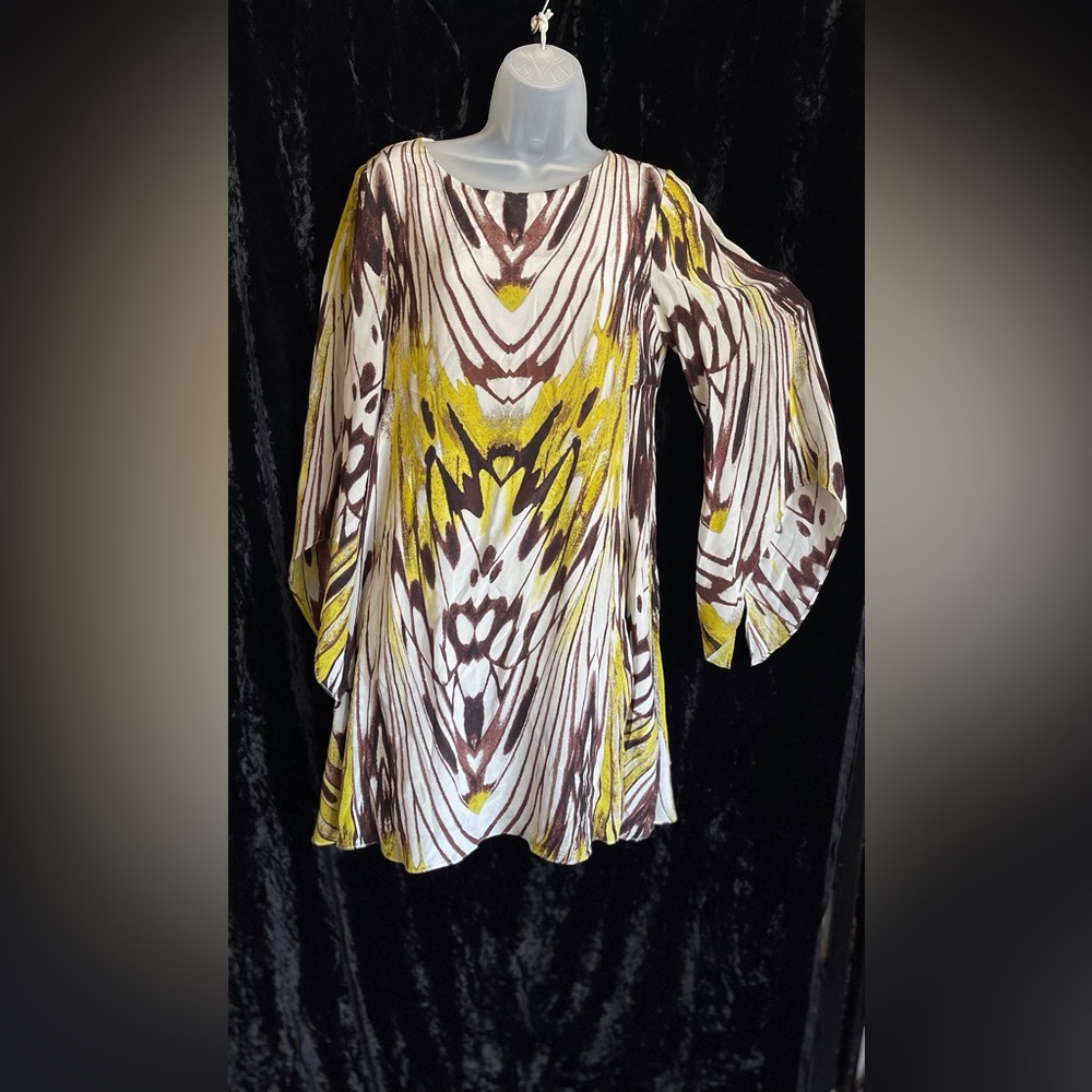 Abstract Patterned Dress - Picture 2 of 6